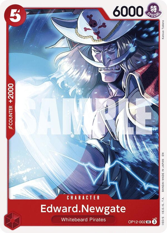 Image for Edward.Newgate (OP12-002) - One Piece Card Game