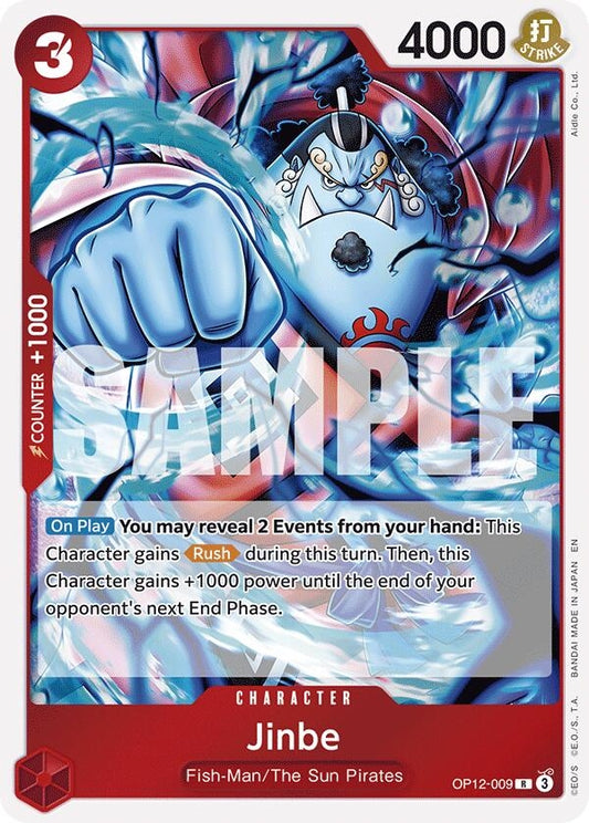 Image for Jinbe (OP12-009) - One Piece Card Game