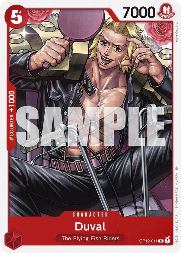 Image for Duval (OP12-011) - One Piece Card Game
