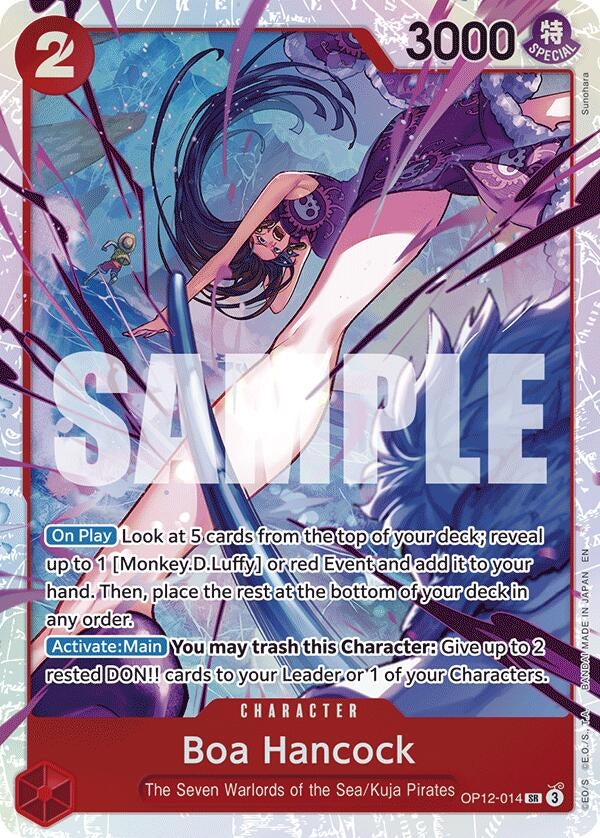 Image for Boa Hancock (OP12-014) - One Piece Card Game