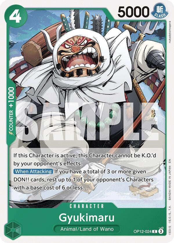 Image for Gyukimaru (OP12-024) - One Piece Card Game