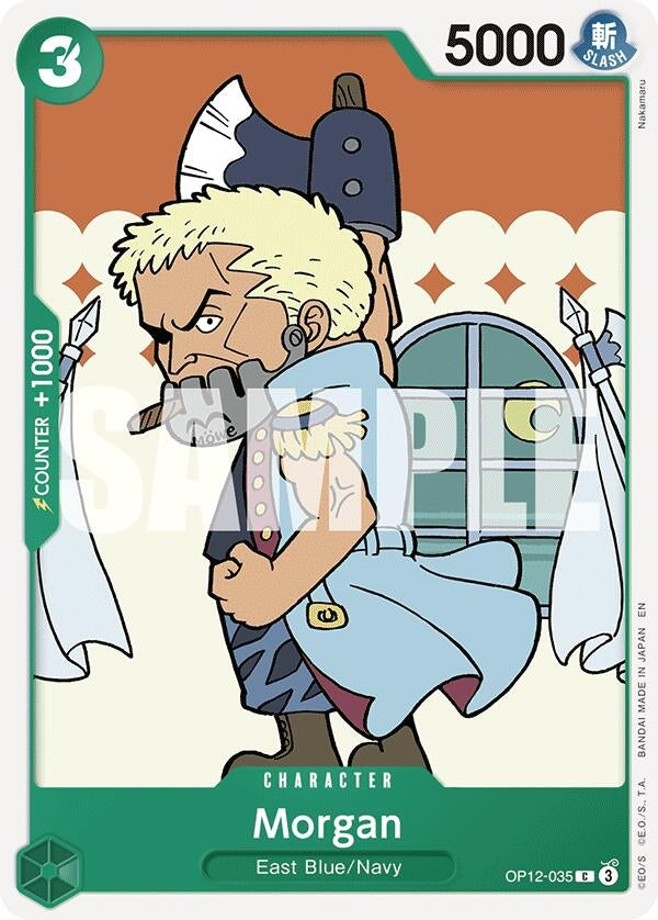 Image for Morgan (OP12-035) - One Piece Card Game