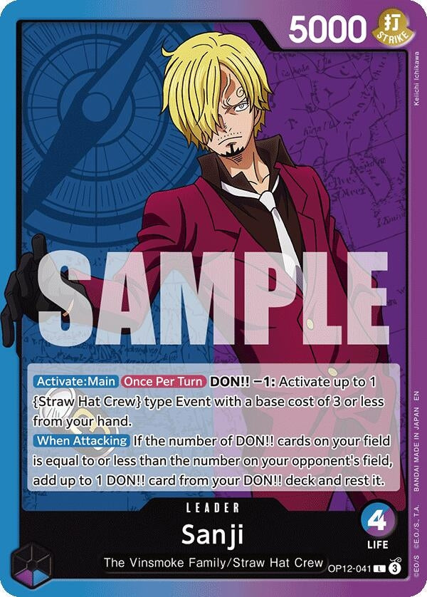 Image for Sanji (041) (OP12-041) - One Piece Card Game