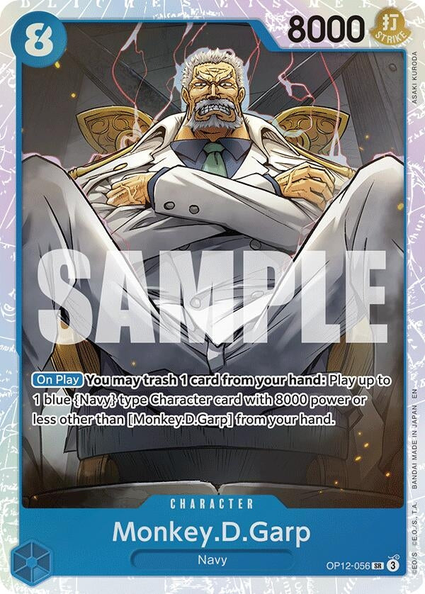 Image for Monkey.D.Garp (OP12-056) - One Piece Card Game