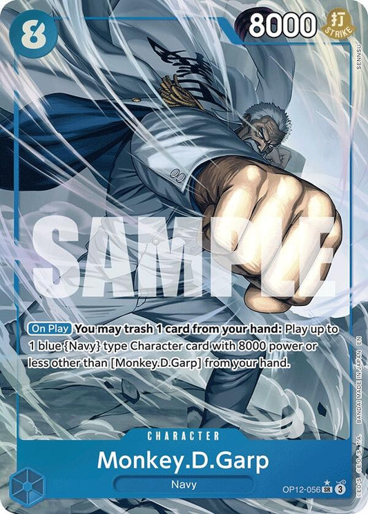 Image for Monkey.D.Garp (Alternate Art) (OP12-056) - One Piece Card Game