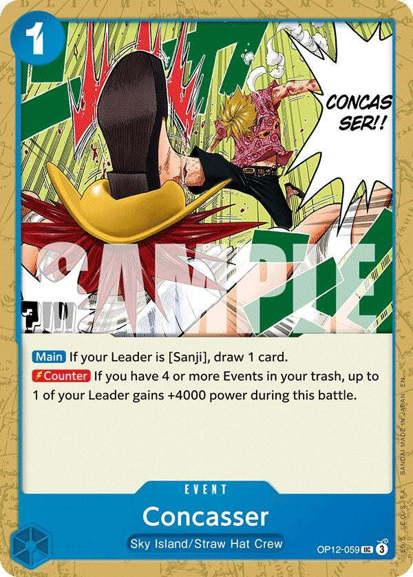 Image for Concasser (OP12-059) - One Piece Card Game