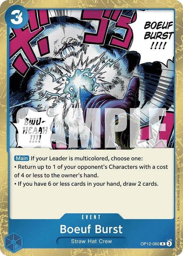 Image for Boeuf Burst (OP12-060) - One Piece Card Game