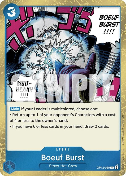 Image for Boeuf Burst (OP12-060) - One Piece Card Game