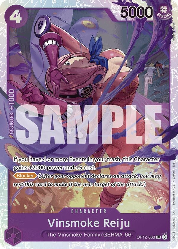 Image for Vinsmoke Reiju (OP12-063) - One Piece Card Game