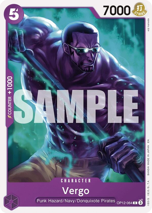 Image for Vergo (OP12-064) - One Piece Card Game