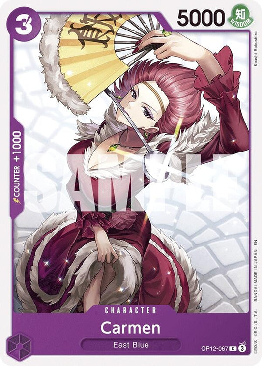 Image for Carmen (OP12-067) - One Piece Card Game