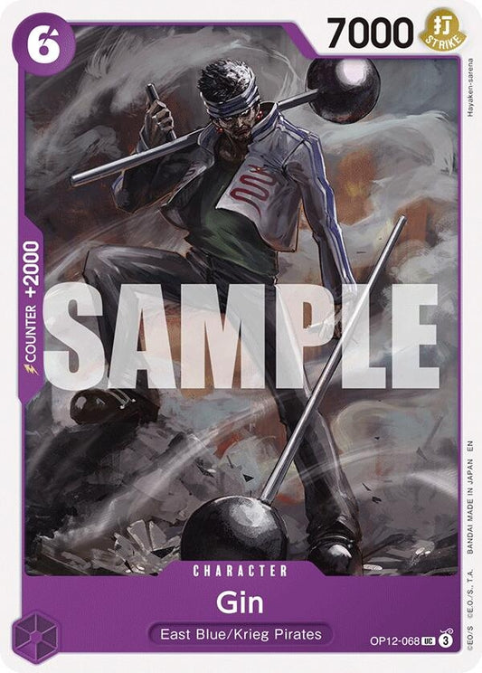 Image for Gin (OP12-068) - One Piece Card Game