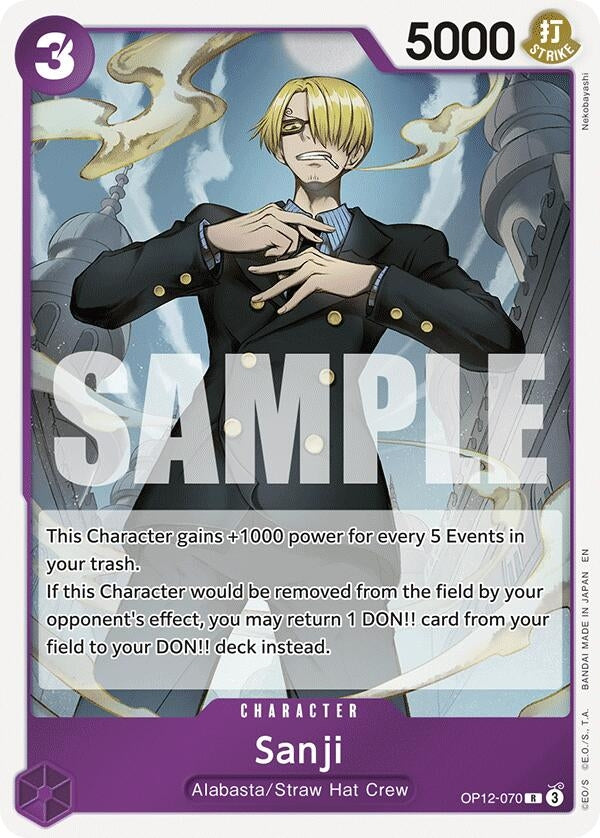 Image for Sanji (070) (OP12-070) - One Piece Card Game