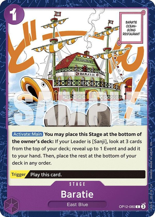 Image for Baratie (OP12-080) - One Piece Card Game