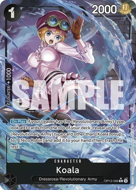 Image for Koala (086) (Alternate Art) (OP12-086) - One Piece Card Game