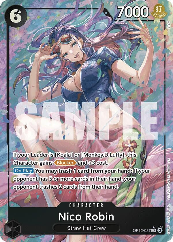 Image for Nico Robin (Alternate Art) (OP12-087) - One Piece Card Game