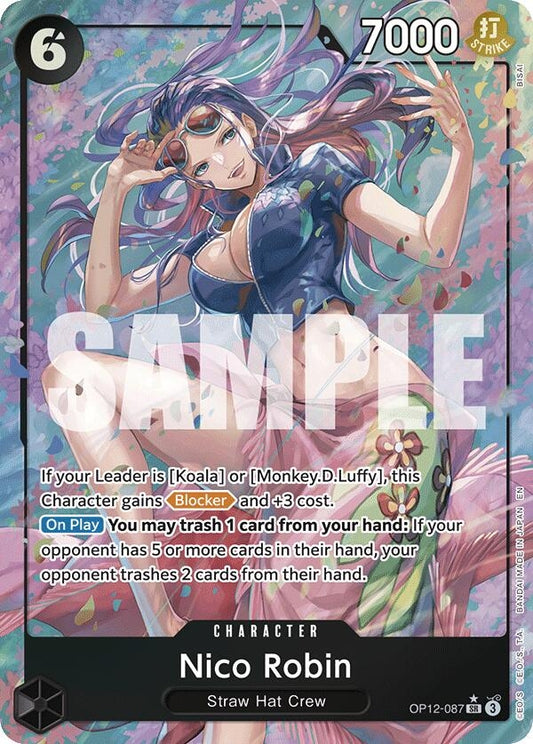 Image for Nico Robin (Alternate Art) (OP12-087) - One Piece Card Game
