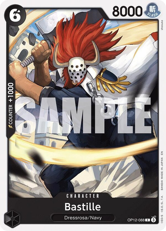 Image for Bastille (OP12-088) - One Piece Card Game