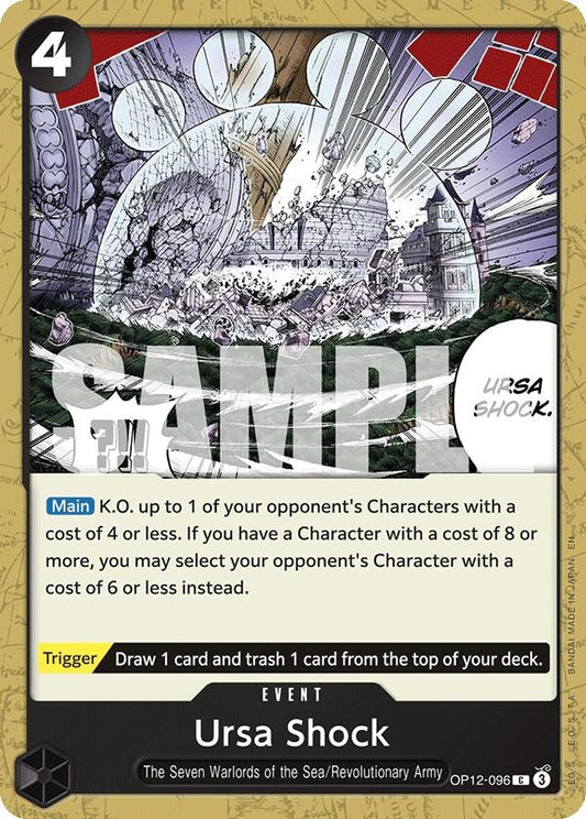 Image for Ursa Shock (OP12-096) - One Piece Card Game