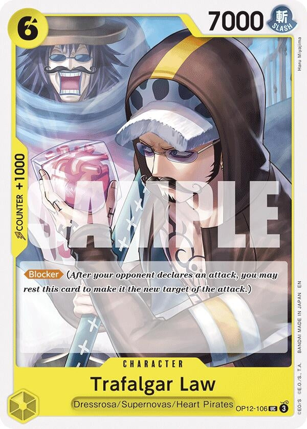 Image for Trafalgar Law (106) (OP12-106) - One Piece Card Game