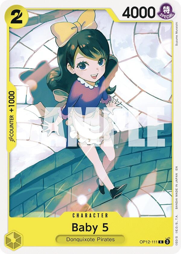 Image for Baby 5 (111) (OP12-111) - One Piece Card Game