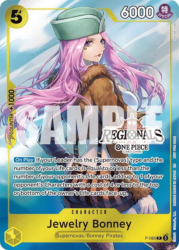 Image for Jewelry Bonney (Offline Regional Participation Pack 2025 Vol.2) (P-085) - One Piece Card Game