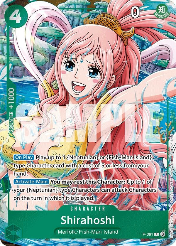 Image for Shirahoshi (Event Pack Vol. 7) (P-091) - One Piece Card Game