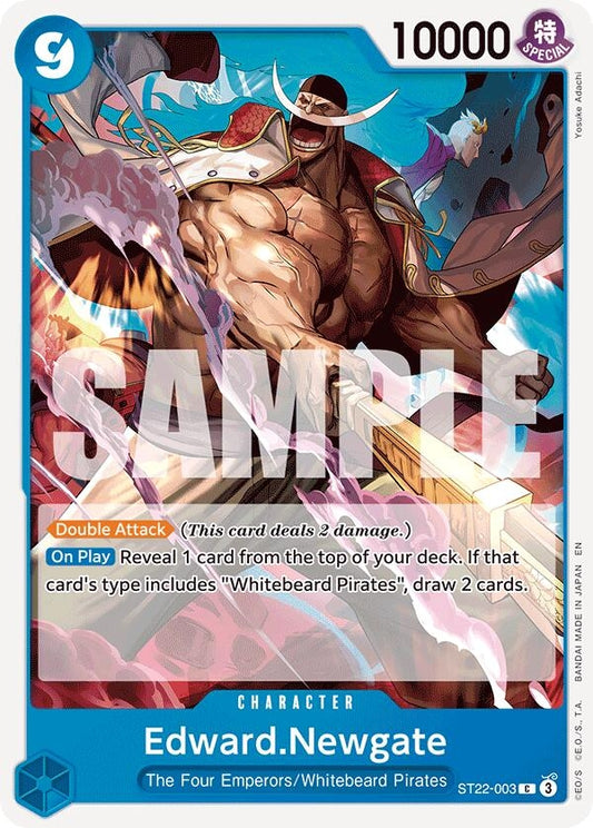 Image for Edward.Newgate (ST22-003) - One Piece Card Game