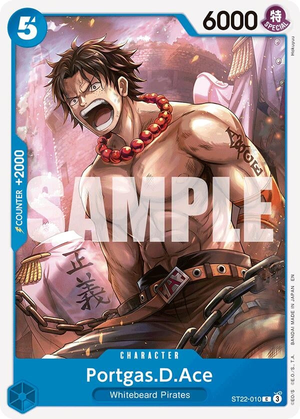 Image for Portgas.D.Ace (ST22-010) - One Piece Card Game
