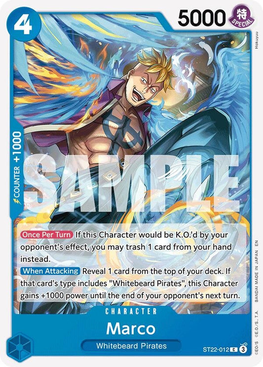Image for Marco (ST22-012) - One Piece Card Game