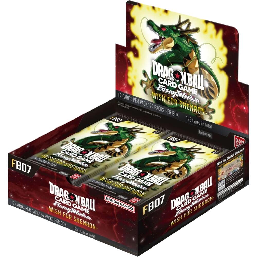 Dragon Ball Super - Fusion World Set 7 - Wish for Shenron Booster Box