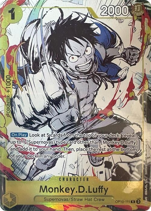 Image for Monkey.D.Luffy (Premium Card Collection -6 assort vol.1-) (OP10-111) - One Piece Card Game