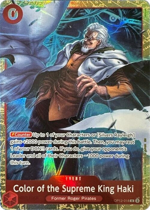 Image for Color of the Supreme King Haki (Premium Card Collection -6 assort vol.1-) (OP12-018) (OP-PR) - One Piece Card Game