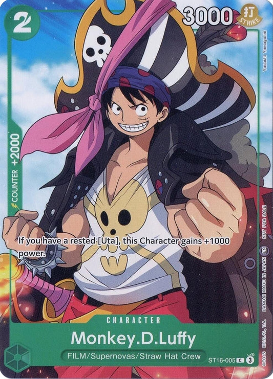 Monkey.D.Luffy (Welcome Pack Vol. 2) (ST16-005)
