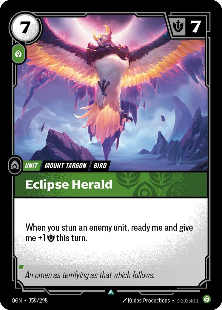 Image for Eclipse Herald (059/298) - Riftbound: League of Legends Trading Card Game