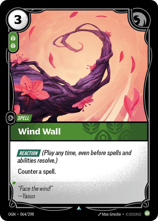 Image for Wind Wall (064/298) - Riftbound: League of Legends Trading Card Game