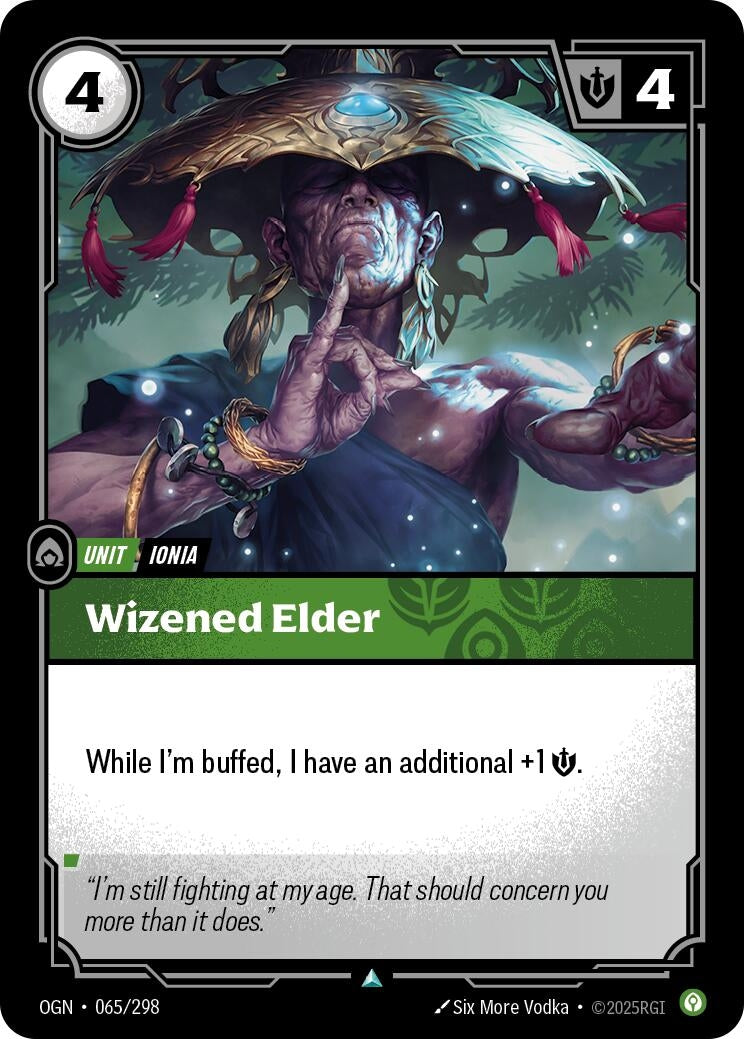 Image for Wizened Elder (065/298) - Riftbound: League of Legends Trading Card Game