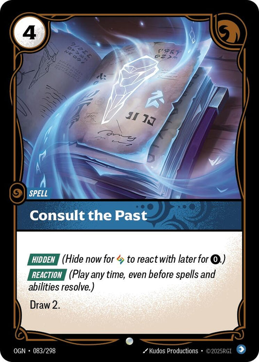 Image for Consult the Past (083/298) - Riftbound: League of Legends Trading Card Game