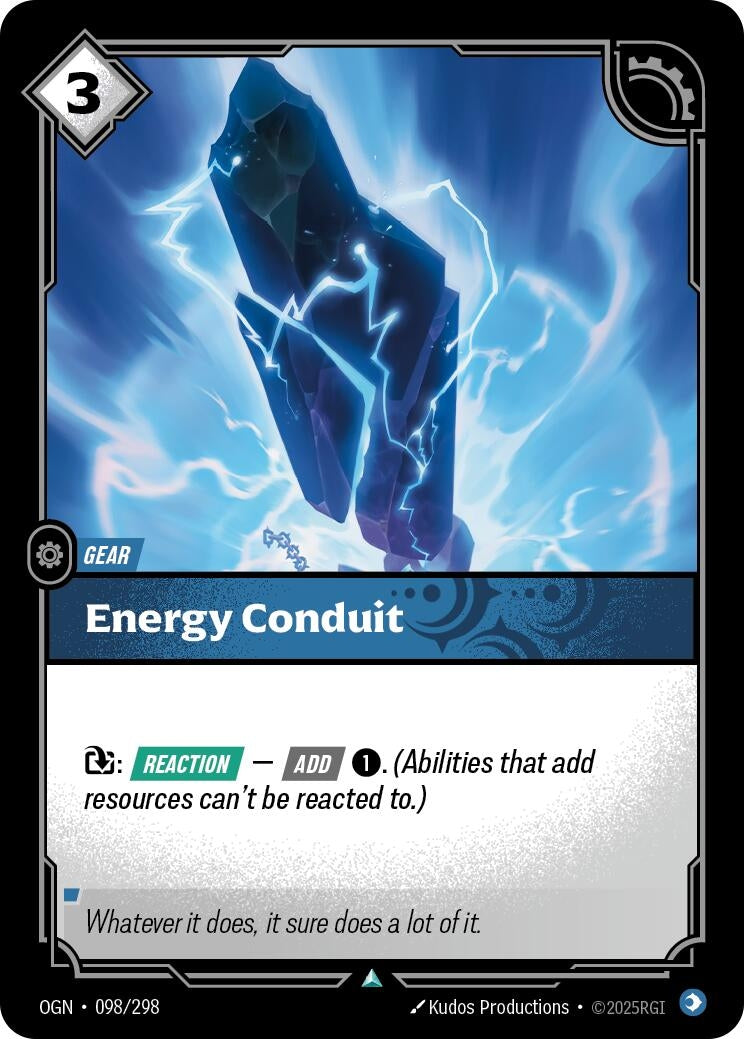 Image for Energy Conduit (098/298) - Riftbound: League of Legends Trading Card Game