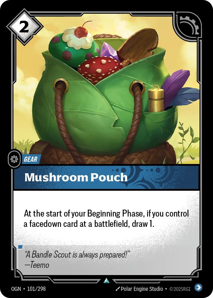 Image for Mushroom Pouch (101/298) - Riftbound: League of Legends Trading Card Game