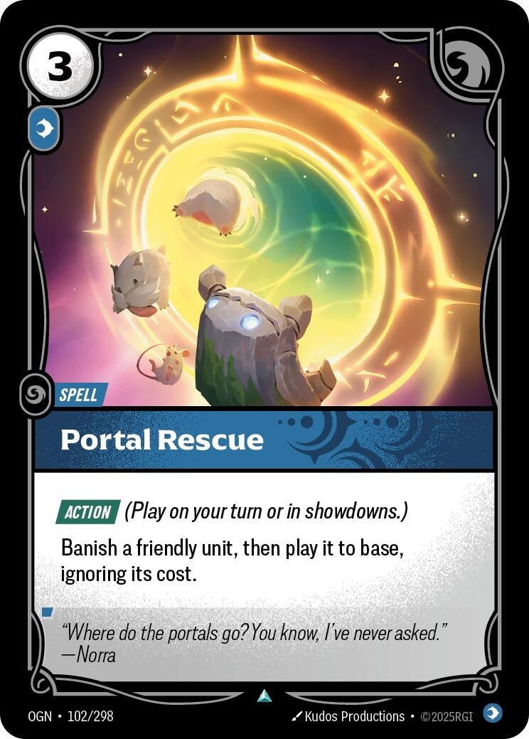 Image for Portal Rescue (102/298) - Riftbound: League of Legends Trading Card Game