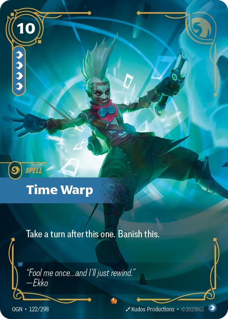 Image for Time Warp (122/298) - Riftbound: League of Legends Trading Card Game