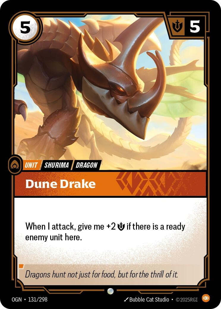 Image for Dune Drake (131/298) - Riftbound: League of Legends Trading Card Game