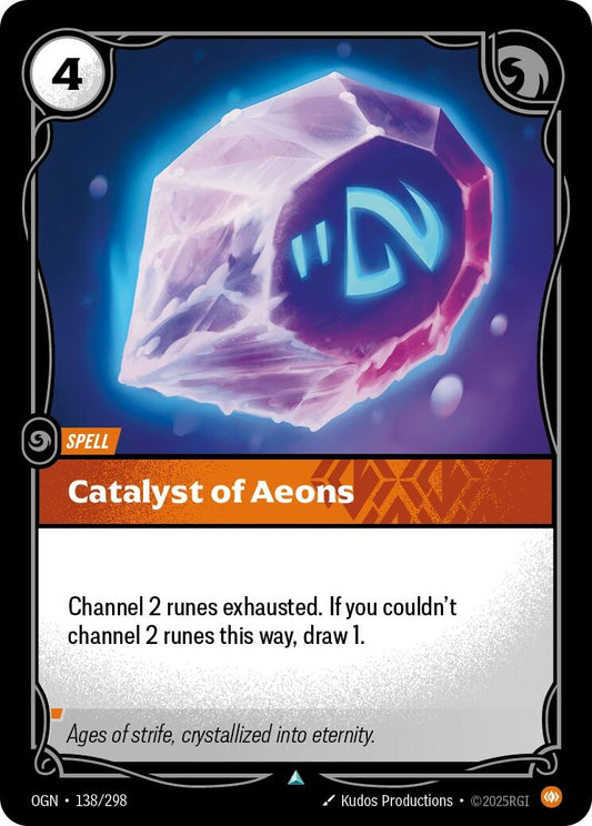Image for Catalyst of Aeons (138/298) - Riftbound: League of Legends Trading Card Game