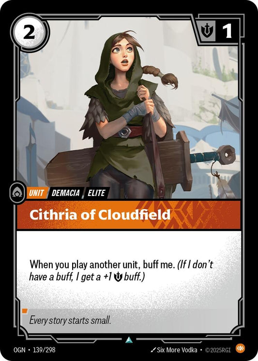Image for Cithria of Cloudfield (139/298) - Riftbound: League of Legends Trading Card Game