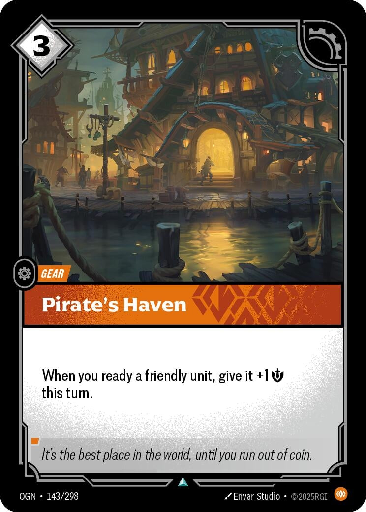 Image for Pirate's Haven (143/298) - Riftbound: League of Legends Trading Card Game