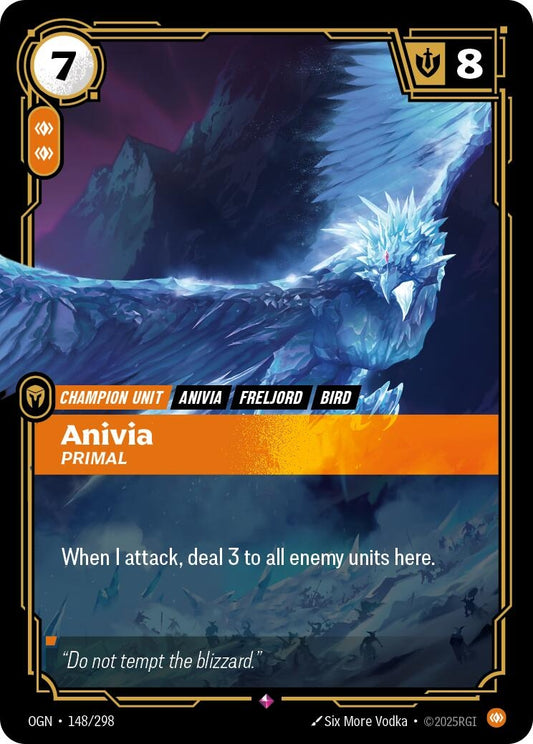 Image for Anivia - Primal (148/298) - Riftbound: League of Legends Trading Card Game