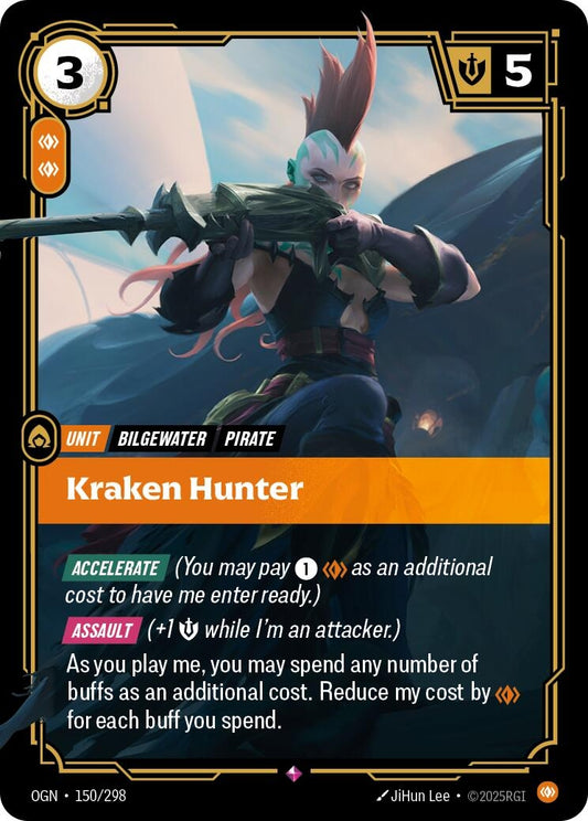 Image for Kraken Hunter (150/298) - Riftbound: League of Legends Trading Card Game