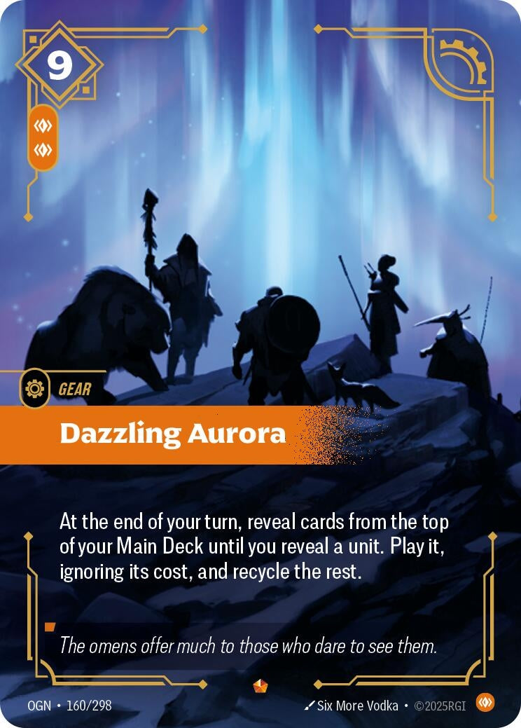 Image for Dazzling Aurora (160/298) - Riftbound: League of Legends Trading Card Game