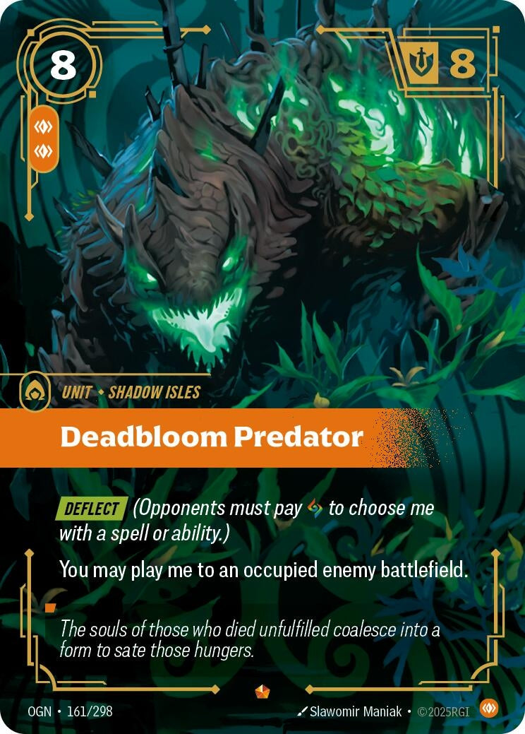 Image for Deadbloom Predator (161/298) - Riftbound: League of Legends Trading Card Game
